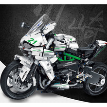 Load image into Gallery viewer, 2022PCS MOC Technic Speed H2 Motorcycle Motor Bike Model Toy Building Block Brick Gift Kids DIY Compatible Lego 1:5