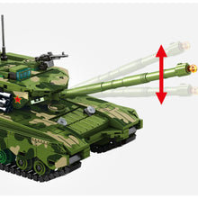 Load image into Gallery viewer, 932PCS Military WW2 Type 99B Main Battle Tank Figure Model Toy Building Block Brick Gift Kids DIY Compatible Lego