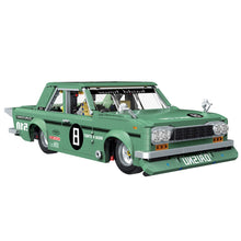 Load image into Gallery viewer, 1976PCS MOC Technic Speed Datsun 510 Vintage Classic Sedan Racing Sports Car Model Toy Building Block Brick Gift Kids DIY 1:10