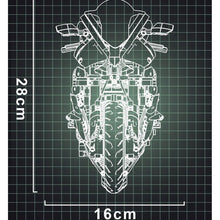 Load image into Gallery viewer, 2022PCS MOC Technic Speed H2 Motorcycle Motor Bike Model Toy Building Block Brick Gift Kids DIY Compatible Lego 1:5