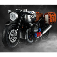 Load image into Gallery viewer, 925PCS MOC Technic Speed Latte Cafe Racer Retro Classic Vintage R Nine T Motorcycle Motor Bike Model Toy Building Block Brick Gift Kids DIY Compatible Lego