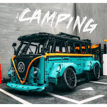 Load image into Gallery viewer, 2975PCS MOC Static Technic Speed T1 Camper Van Car Vechile Model Toy Building Block Brick Gift Kids Compatible Lego 1:10