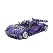 Load image into Gallery viewer, 2861PCS MOC Technic Speed Purple Koenigsegg Super Racing Sports Car Model Toy Building Block Brick Gift Kids DIY 1:10