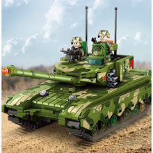 Load image into Gallery viewer, 932PCS Military WW2 Type 99B Main Battle Tank Figure Model Toy Building Block Brick Gift Kids DIY Compatible Lego