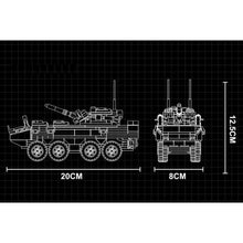 Load image into Gallery viewer, 320PCS Military WW2 Type 09 Infantry Fighting Vehicle IFV Model Toy Building Block Brick Gift Kids DIY Compatible Lego