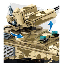 Load image into Gallery viewer, 710PCS Military WW2 2in1 T90S Main Battle Tank BMPT-72 Model Toy Building Block Brick Gift Kids DIY Compatible Lego
