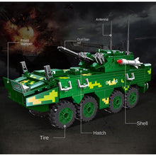 Load image into Gallery viewer, 320PCS Military WW2 Type 09 Infantry Fighting Vehicle IFV Model Toy Building Block Brick Gift Kids DIY Compatible Lego