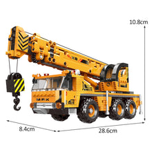 Load image into Gallery viewer, 657PCS MOC Technic City Construction Crane Figure Model Toy Building Block Brick Gift Kids DIY Compatible Lego