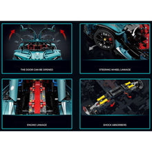 Load image into Gallery viewer, 3468PCS MOC Technic Speed Static Apollo Super Racing Sports Car Model Toy Building Block Brick Gift Kids DIY Compatible Lego 1:8