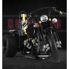 Load image into Gallery viewer, 853PCS MOC Technic Speed Vintage Classic Heavy Motorcycle Motor Bike Model Toy Building Block Brick Gift Kids DIY Compatible Lego
