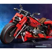 Load image into Gallery viewer, 803PCS MOC Technic Speed Punk Motorcycle Motor Bike Ride Model Toy Building Block Brick Gift Kids DIY Compatible Lego