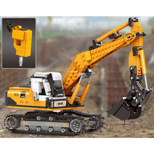 Load image into Gallery viewer, 722PCS MOC Technic City Construction Excavator Figure Model Toy Building Block Brick Gift Kids DIY Compatible Lego