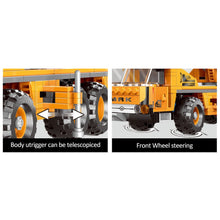 Load image into Gallery viewer, 657PCS MOC Technic City Construction Crane Figure Model Toy Building Block Brick Gift Kids DIY Compatible Lego