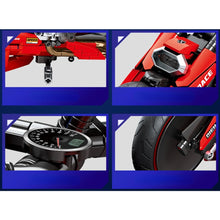 Load image into Gallery viewer, 803PCS MOC Technic Speed Punk Motorcycle Motor Bike Ride Model Toy Building Block Brick Gift Kids DIY Compatible Lego