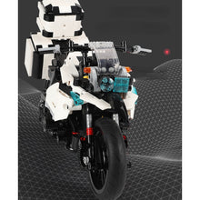Load image into Gallery viewer, 1075PCS MOC Technic Speed City Patrol Motorcycle Motor Bike Ride Model Toy Building Block Brick Gift Kids DIY Compatible Lego