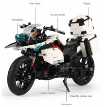 Load image into Gallery viewer, 1075PCS MOC Technic Speed City Patrol Motorcycle Motor Bike Ride Model Toy Building Block Brick Gift Kids DIY Compatible Lego