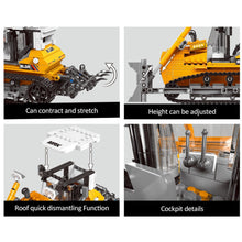 Load image into Gallery viewer, 703PCS MOC Technic City Construction Bulldozer Figure Model Toy Building Block Brick Gift Kids DIY Compatible Lego