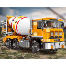 Load image into Gallery viewer, 654PCS MOC Technic City Construction Cement Mixer Figure Model Toy Building Block Brick Gift Kids DIY Compatible Lego