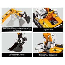 Load image into Gallery viewer, 722PCS MOC Technic City Construction Excavator Figure Model Toy Building Block Brick Gift Kids DIY Compatible Lego