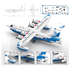 Load image into Gallery viewer, 823PCS Military WW2 Amphibian Amphibious Aircraft Figure Model Toy Building Block Brick Gift Kids DIY Compatible Lego