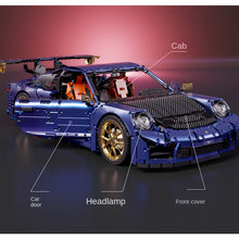 Load image into Gallery viewer, 5588PCS MOC Technic Speed Static Large 911 GT Super Racing Sports Classic Car Model Toy Building Block Brick Gift Kids DIY Compatible Lego 1:6
