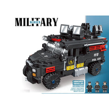 Load image into Gallery viewer, 639PCS Military WW2 Armored Car Figure Model Toy Building Block Brick Gift Kids DIY Compatible Lego