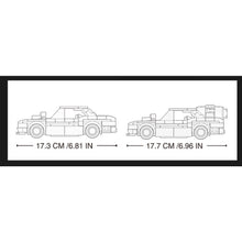 Load image into Gallery viewer, 328PCS MOC 2in1 Technic Speed Fast Furious Racing Sports Car Figure Model Toy Building Block Brick Gift Kids DIY Compatible Lego