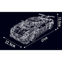 Load image into Gallery viewer, 3063PCS MOC Technic Speed Static White Koniseg Super Racing Sports Car Model Toy Building Block Brick Gift Kids DIY Compatible Lego 1:10