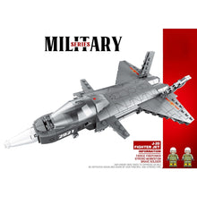 Load image into Gallery viewer, 403PCS Military WW2 J20 Chengdu Air Fighter Figure Model Toy Building Block Brick Gift Kids DIY Pull Back Compatible Lego