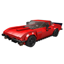 Load image into Gallery viewer, 332PCS MOC Technic Speed Corvette Super Racing Sports Car Model Toy Building Block Brick Gift Kids DIY Compatible Lego With Display Box