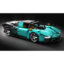 Load image into Gallery viewer, 1589PCS MOC Technic Speed Static Aurora SP3 Super Racing Sports Car Model Toy Building Block Brick Gift Kids DIY Compatible Lego 1:14