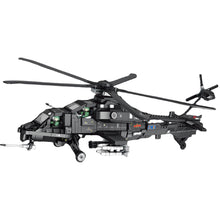 Load image into Gallery viewer, 1366PCS Military WW2 Caic Z-10 Helicopter Figure Model Toy Building Block Brick Gift Kids DIY Compatible Lego