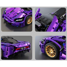 Load image into Gallery viewer, 1273PCS MOC Technic Speed Static MC 720S Super Racing Sports Car Model Toy Building Block Brick Gift Kids DIY Compatible Lego 1:14