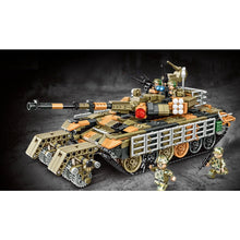 Load image into Gallery viewer, 1641PCS Military WW2 T90M5 Main Battle Tank Figure Model Toy Building Block Brick Gift Kids DIY Compatible Lego