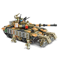 Load image into Gallery viewer, 1641PCS Military WW2 T90M5 Main Battle Tank Figure Model Toy Building Block Brick Gift Kids DIY Compatible Lego