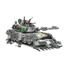 Load image into Gallery viewer, 1472PCS Military WW2 M1A2 Main Battle Tank Figure Model Toy Building Block Brick Gift Kids DIY Compatible Lego