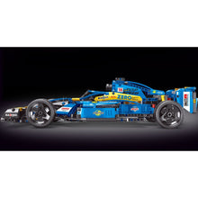 Load image into Gallery viewer, 1308PCS MOC Technic Speed Static Blue F1 Formula One Super Racing Sports Car Model Toy Building Block Brick Gift Kids DIY Compatible Lego 1:10