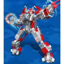Load image into Gallery viewer, 416PCS Military 2in1 WW2 Type 054B Frigate Ship Mecha Robot Figure Model Toy Building Block Brick Gift Kids DIY Compatible Lego