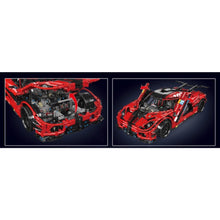 Load image into Gallery viewer, 3063PCS MOC Technic Speed Static Red Koniseg Super Racing Sports Car Model Toy Building Block Brick Gift Kids DIY Compatible Lego 1:10