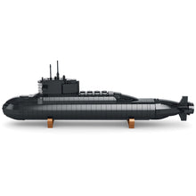 Load image into Gallery viewer, 1498PCS Military WW2 Type 094 Strategic Nuclear Submarine 09-IV Model Toy Building Block Brick Gift Kids DIY Compatible Lego
