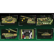 Load image into Gallery viewer, 1356PCS Military WW2 T-80U Main Battle Tank Figure Model Toy Building Block Brick Gift Kids DIY Compatible Lego