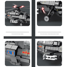 Load image into Gallery viewer, 1366PCS Military WW2 Caic Z-10 Helicopter Figure Model Toy Building Block Brick Gift Kids DIY Compatible Lego