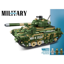 Load image into Gallery viewer, 699PCS Military WW2 Main Battle Tank Figure Model Toy Building Block Brick Gift Kids DIY Compatible Lego