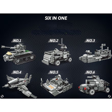 Load image into Gallery viewer, 1472PCS Military WW2 M1A2 Main Battle Tank Figure Model Toy Building Block Brick Gift Kids DIY Compatible Lego