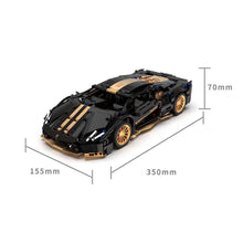 Load image into Gallery viewer, 1309PCS MOC Technic Speed Static Black LB780S Super Racing Sports Car Model Toy Building Block Brick Gift Kids DIY 1:14