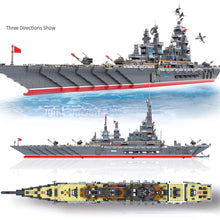 Load image into Gallery viewer, 3151PCS Military WW2 Large Heavy Battleship BH Figure Model Toy Building Block Brick Gift Kids DIY Compatible Lego