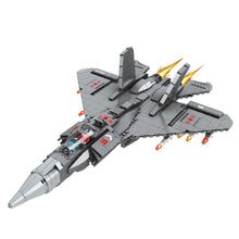 Load image into Gallery viewer, 1165PCS Military WW2 J35 FC31 Stealth Fighter Airplane Figure Model Toy Building Block Brick Gift Kids DIY Compatible Lego