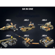 Load image into Gallery viewer, 1641PCS Military WW2 T90M5 Main Battle Tank Figure Model Toy Building Block Brick Gift Kids DIY Compatible Lego