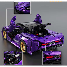 Load image into Gallery viewer, 1273PCS MOC Technic Speed Static MC 720S Super Racing Sports Car Model Toy Building Block Brick Gift Kids DIY Compatible Lego 1:14