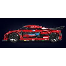 Load image into Gallery viewer, 3063PCS MOC Technic Speed Static Red Koniseg Super Racing Sports Car Model Toy Building Block Brick Gift Kids DIY Compatible Lego 1:10